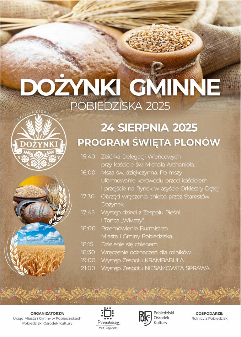 DOŻYNKI GMINNE POBIEDZISKA 2025.