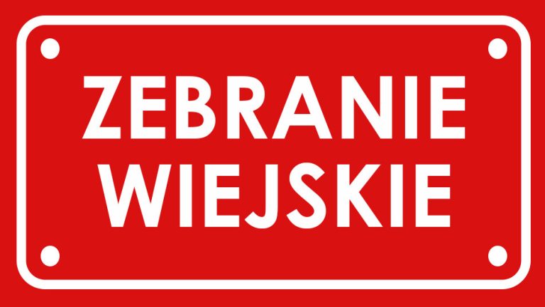 Poniedziałek, 15 września – rozdysponowanie funduszu sołeckiego 2026