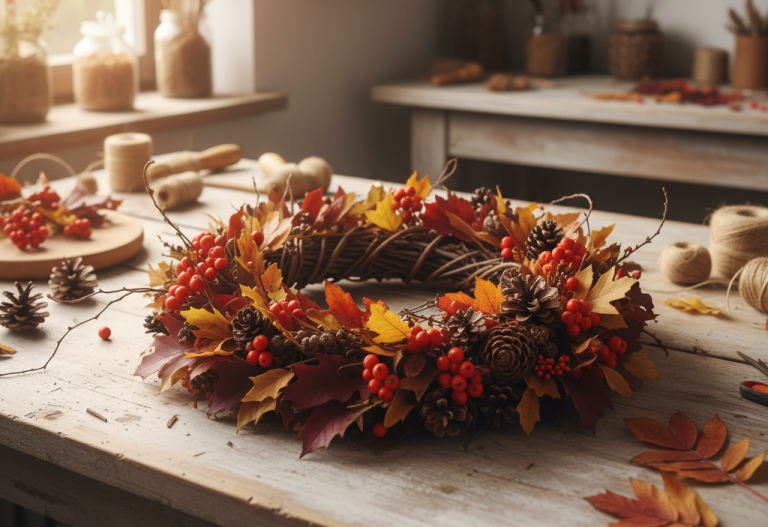 Jesienne wianki – warsztaty 17.10