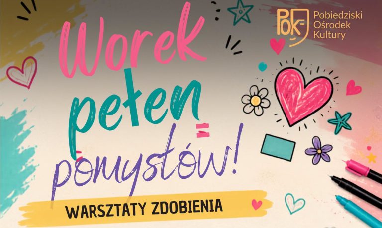 Warsztaty zdobienia – 21.09 godz. 17:00